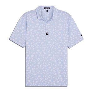 BAD BIRDIE Floral Baby Lush Polo Shirt Short Sleeve Golf